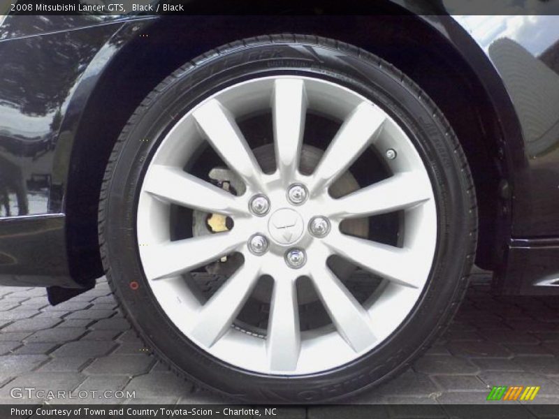 Black / Black 2008 Mitsubishi Lancer GTS