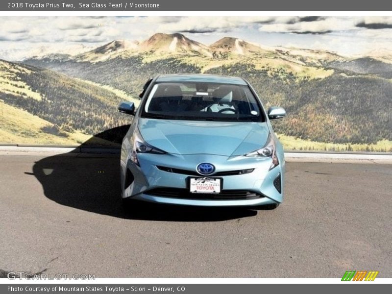 Sea Glass Pearl / Moonstone 2018 Toyota Prius Two