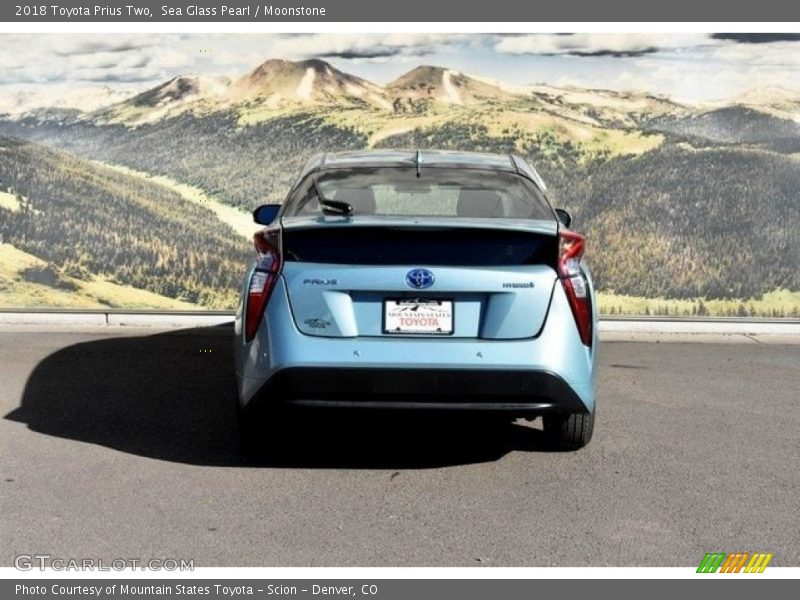Sea Glass Pearl / Moonstone 2018 Toyota Prius Two