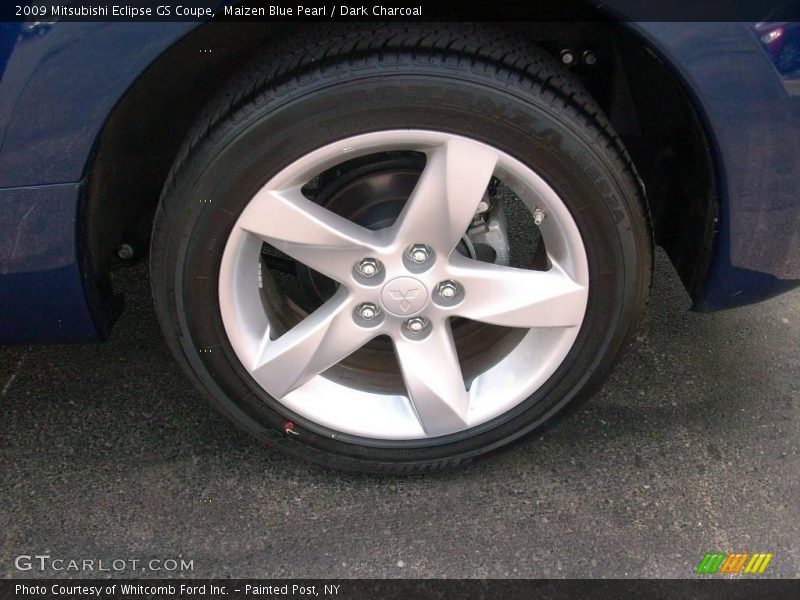 Maizen Blue Pearl / Dark Charcoal 2009 Mitsubishi Eclipse GS Coupe