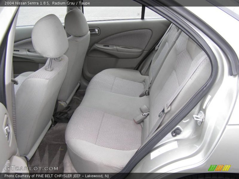 Radium Gray / Taupe 2004 Nissan Sentra 1.8 S