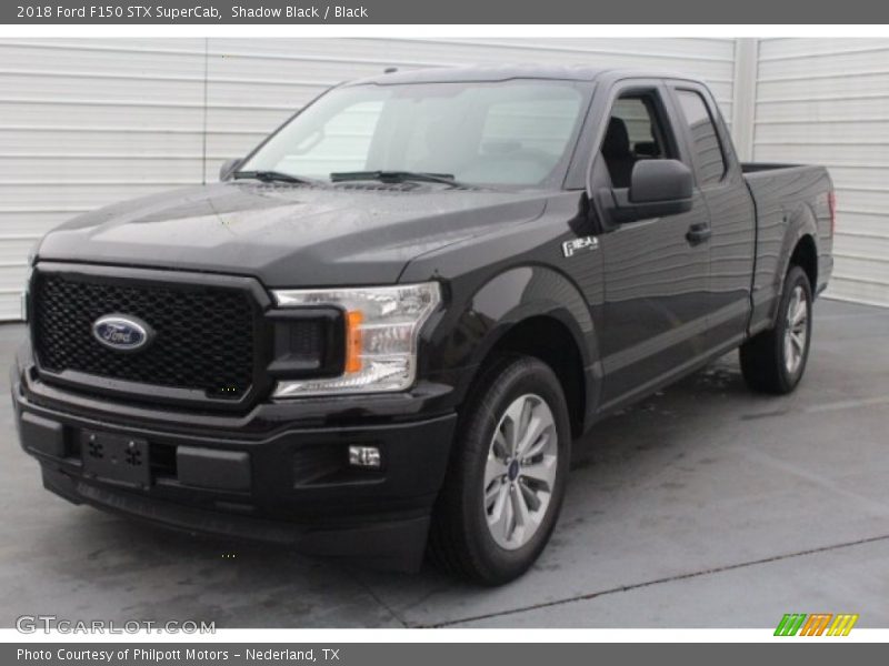 Shadow Black / Black 2018 Ford F150 STX SuperCab