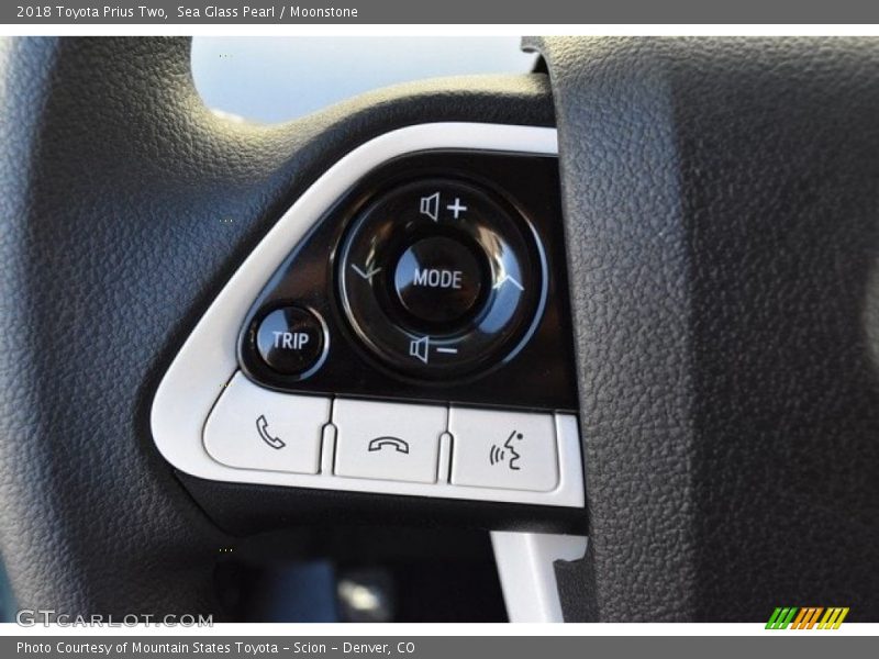 Sea Glass Pearl / Moonstone 2018 Toyota Prius Two