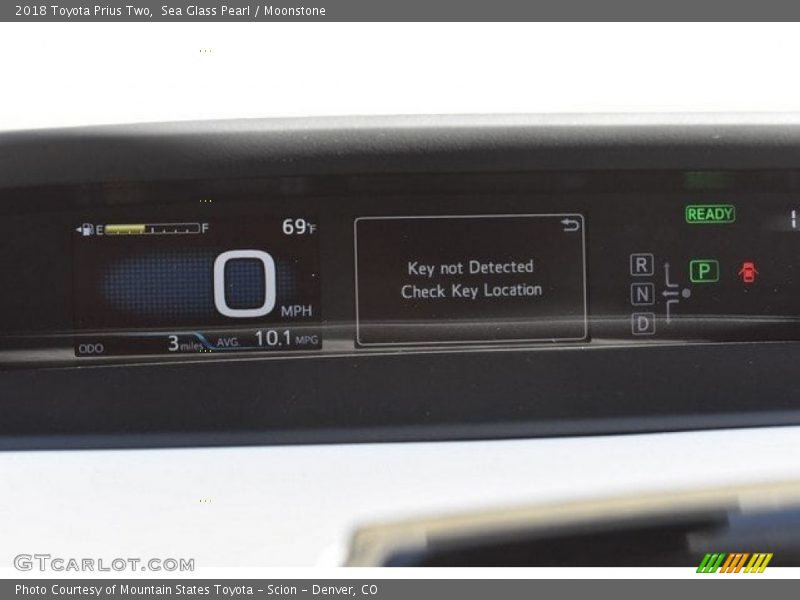 Sea Glass Pearl / Moonstone 2018 Toyota Prius Two