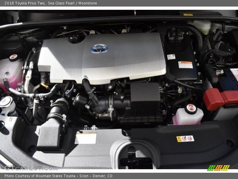 Sea Glass Pearl / Moonstone 2018 Toyota Prius Two