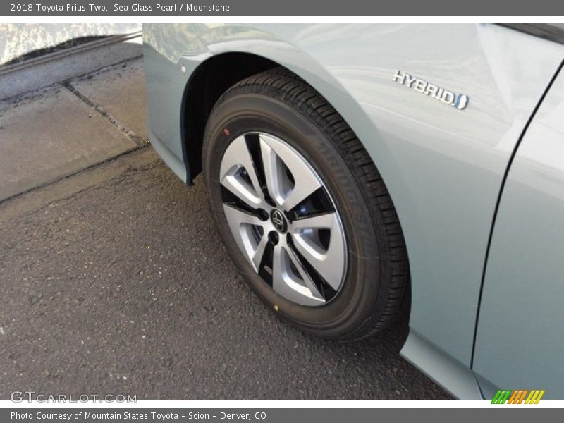 Sea Glass Pearl / Moonstone 2018 Toyota Prius Two