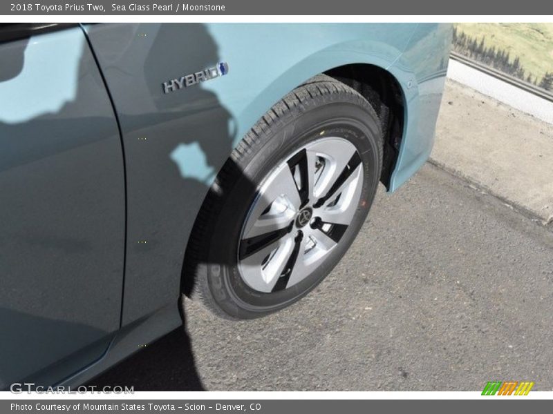 Sea Glass Pearl / Moonstone 2018 Toyota Prius Two