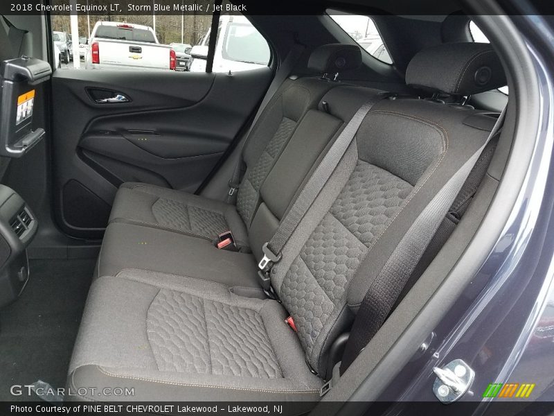 Storm Blue Metallic / Jet Black 2018 Chevrolet Equinox LT