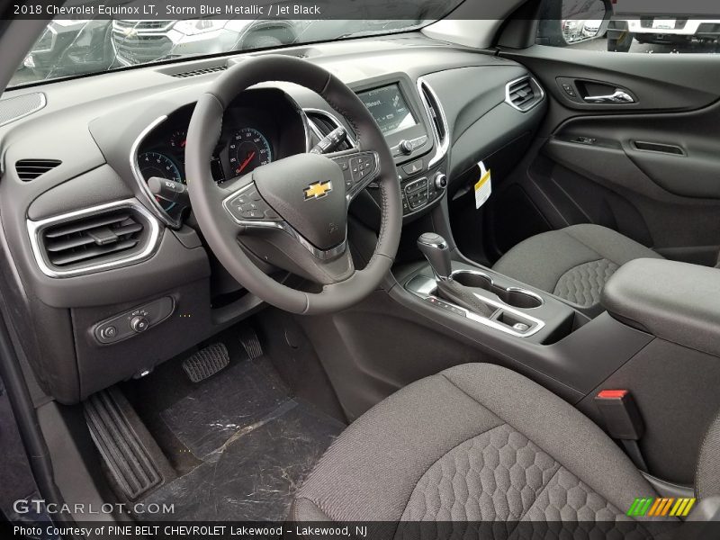 Storm Blue Metallic / Jet Black 2018 Chevrolet Equinox LT