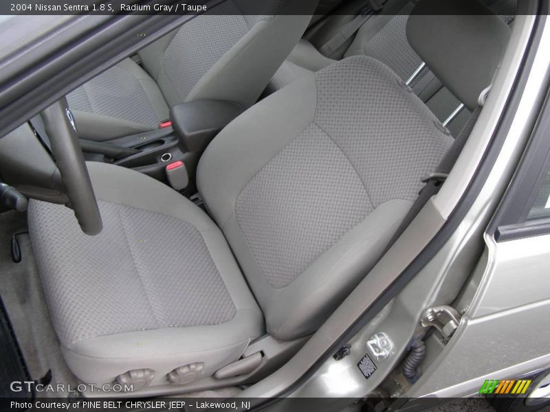 Radium Gray / Taupe 2004 Nissan Sentra 1.8 S