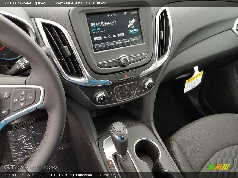 Storm Blue Metallic / Jet Black 2018 Chevrolet Equinox LT