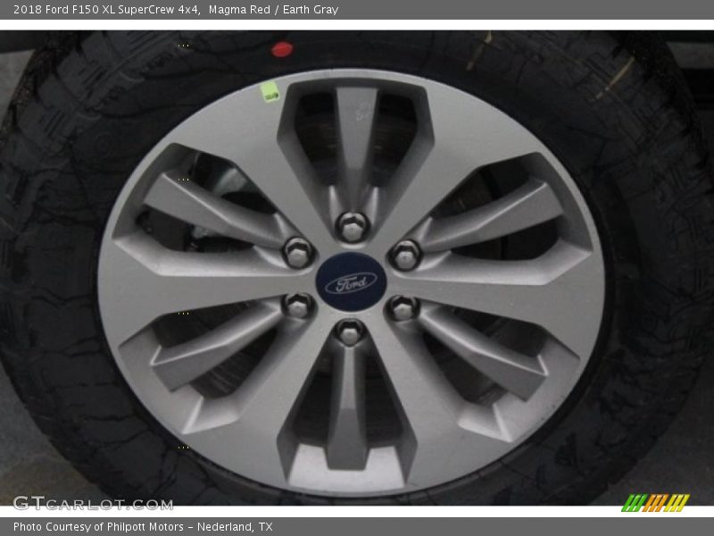 Magma Red / Earth Gray 2018 Ford F150 XL SuperCrew 4x4