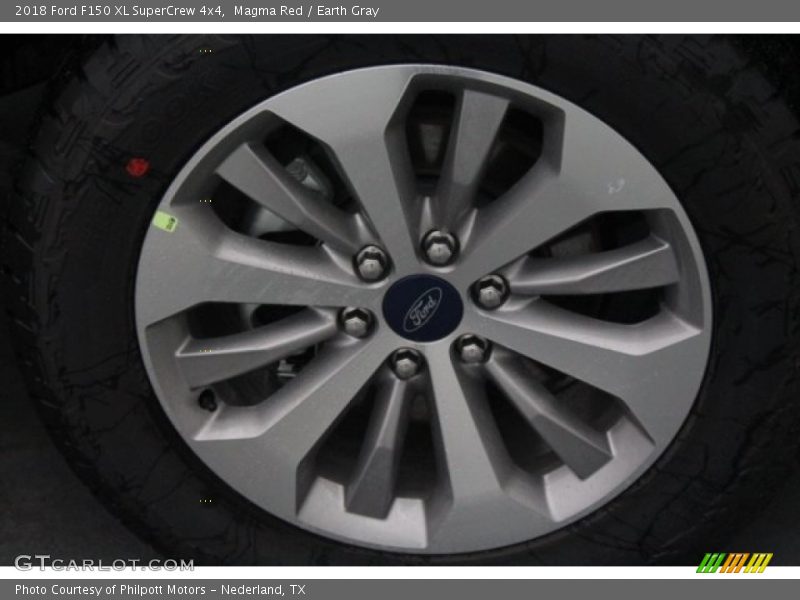 Magma Red / Earth Gray 2018 Ford F150 XL SuperCrew 4x4