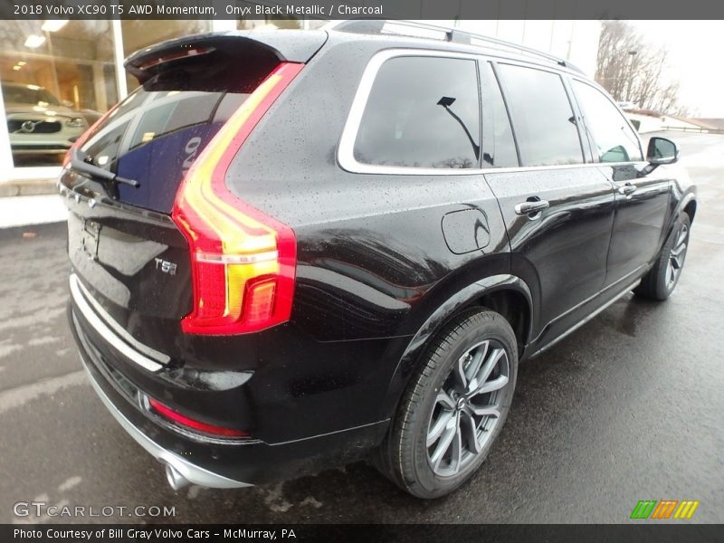 Onyx Black Metallic / Charcoal 2018 Volvo XC90 T5 AWD Momentum