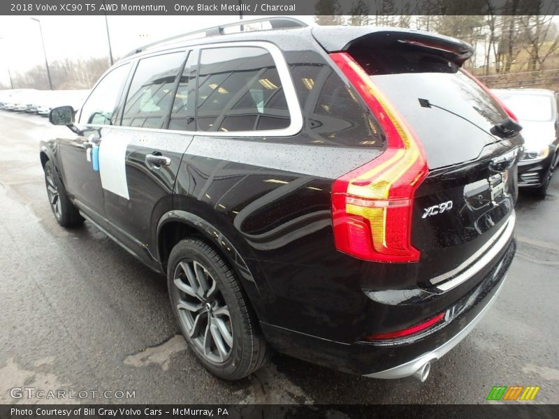Onyx Black Metallic / Charcoal 2018 Volvo XC90 T5 AWD Momentum