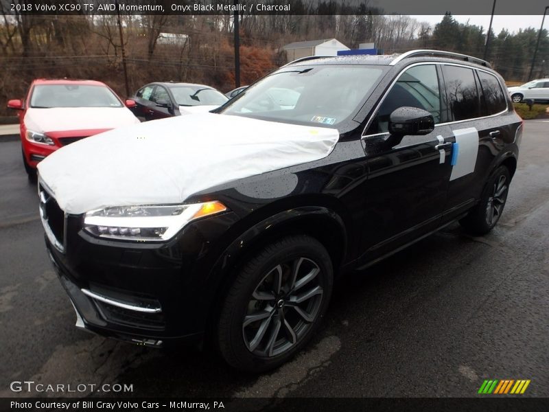 Onyx Black Metallic / Charcoal 2018 Volvo XC90 T5 AWD Momentum