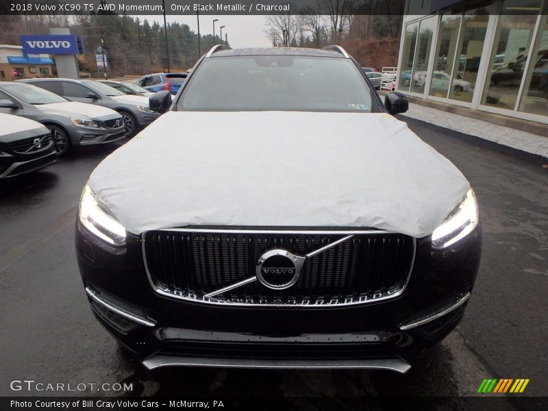 Onyx Black Metallic / Charcoal 2018 Volvo XC90 T5 AWD Momentum