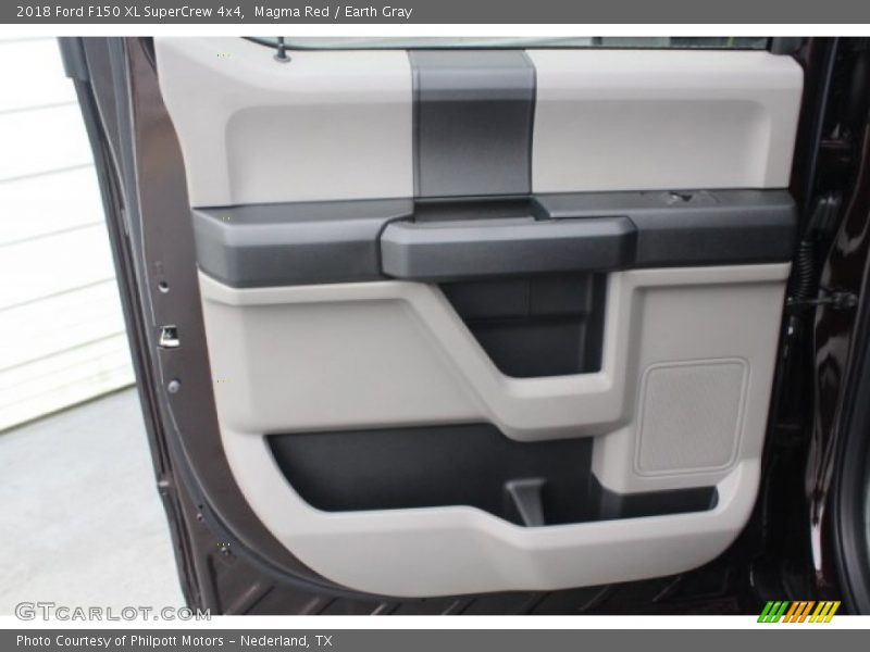 Magma Red / Earth Gray 2018 Ford F150 XL SuperCrew 4x4