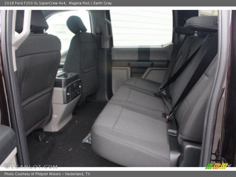 Magma Red / Earth Gray 2018 Ford F150 XL SuperCrew 4x4