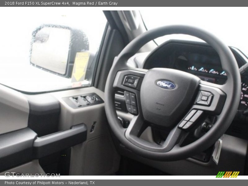 Magma Red / Earth Gray 2018 Ford F150 XL SuperCrew 4x4