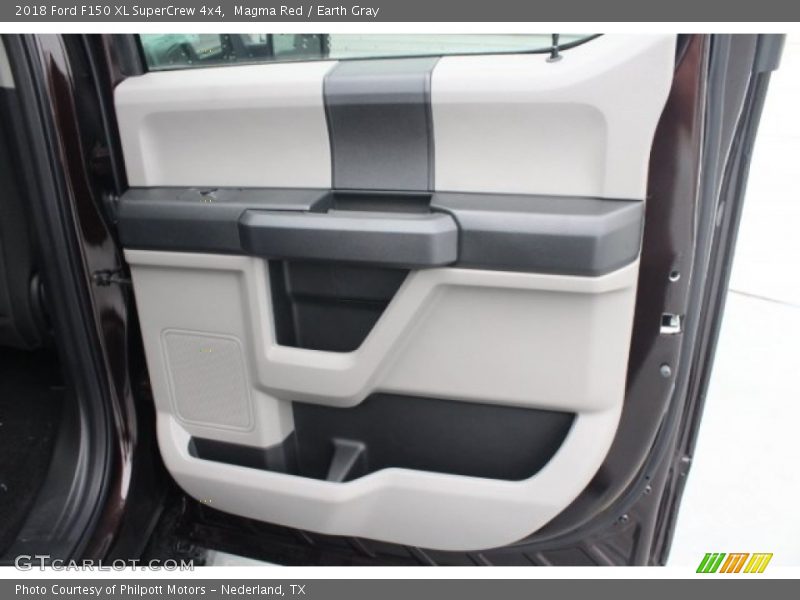 Magma Red / Earth Gray 2018 Ford F150 XL SuperCrew 4x4