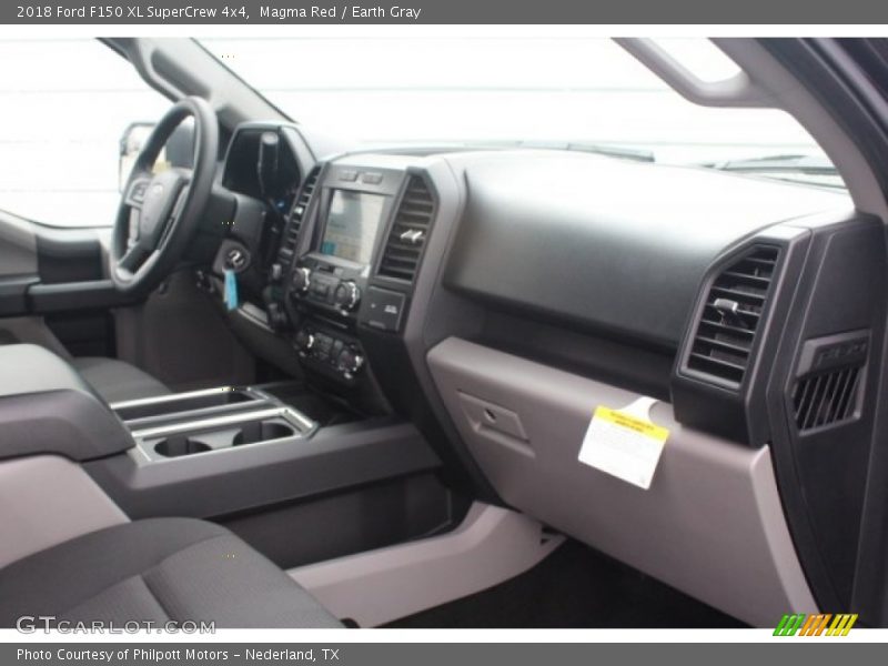 Magma Red / Earth Gray 2018 Ford F150 XL SuperCrew 4x4