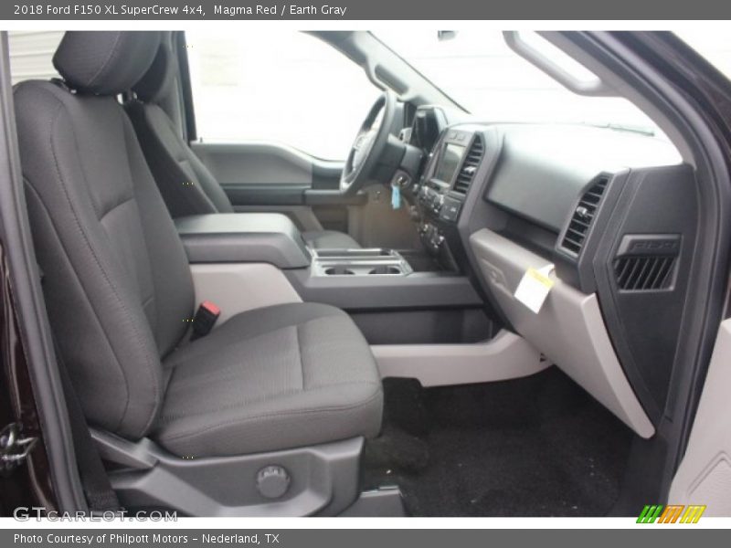 Magma Red / Earth Gray 2018 Ford F150 XL SuperCrew 4x4