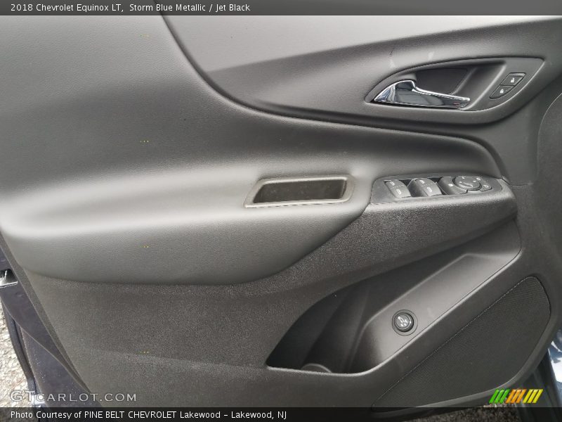 Storm Blue Metallic / Jet Black 2018 Chevrolet Equinox LT