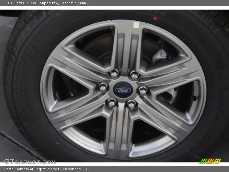 Magnetic / Black 2018 Ford F150 XLT SuperCrew