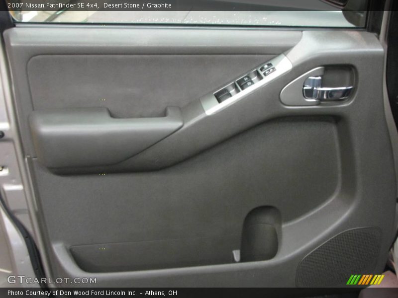 Desert Stone / Graphite 2007 Nissan Pathfinder SE 4x4