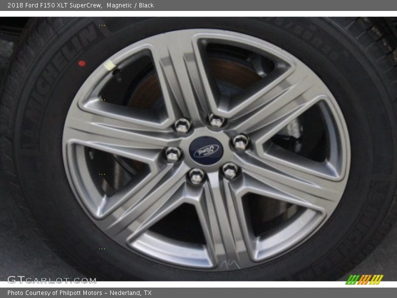 Magnetic / Black 2018 Ford F150 XLT SuperCrew