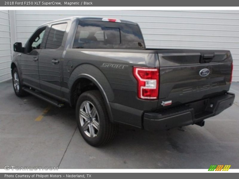 Magnetic / Black 2018 Ford F150 XLT SuperCrew