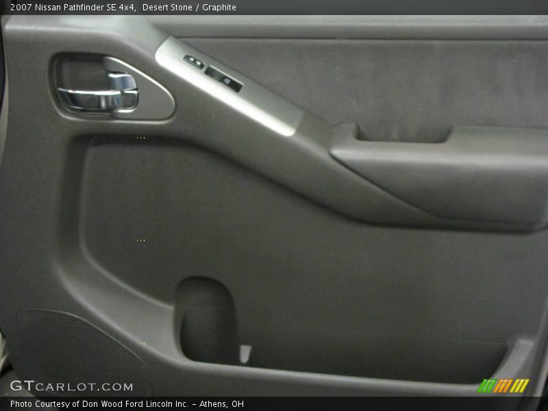 Desert Stone / Graphite 2007 Nissan Pathfinder SE 4x4