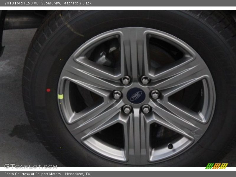 Magnetic / Black 2018 Ford F150 XLT SuperCrew