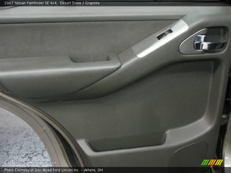 Desert Stone / Graphite 2007 Nissan Pathfinder SE 4x4