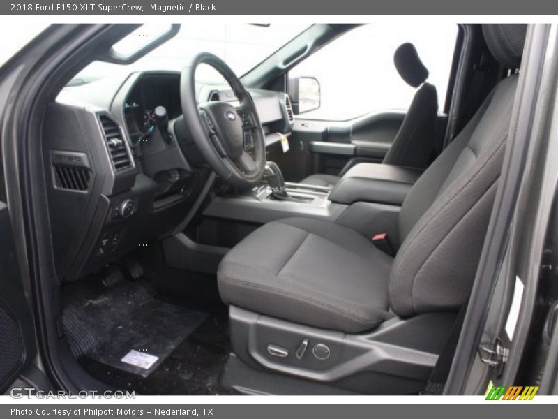 Magnetic / Black 2018 Ford F150 XLT SuperCrew