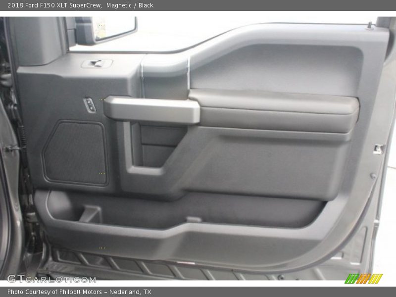 Magnetic / Black 2018 Ford F150 XLT SuperCrew