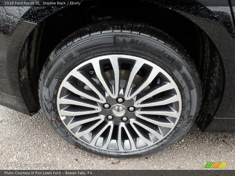 Shadow Black / Ebony 2018 Ford Fusion SE