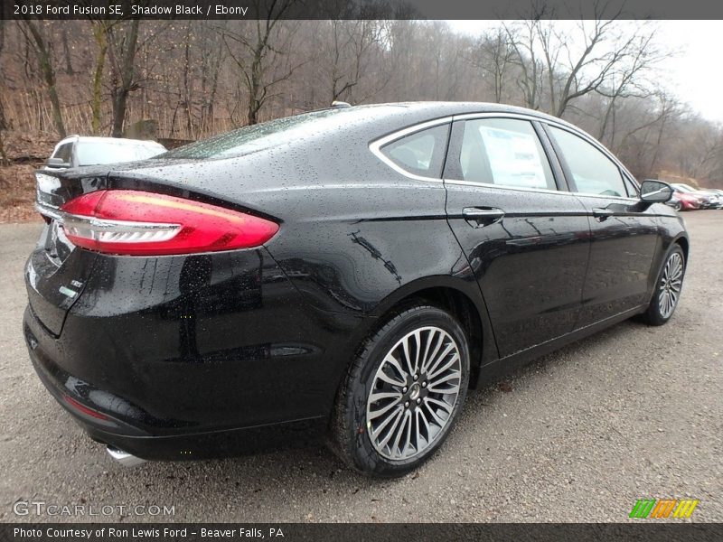 Shadow Black / Ebony 2018 Ford Fusion SE