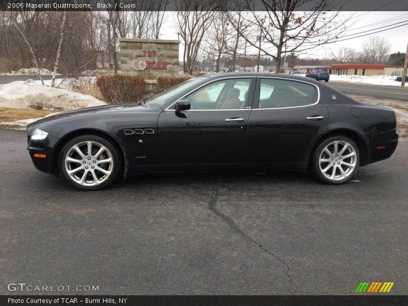 Black / Cuoio 2006 Maserati Quattroporte