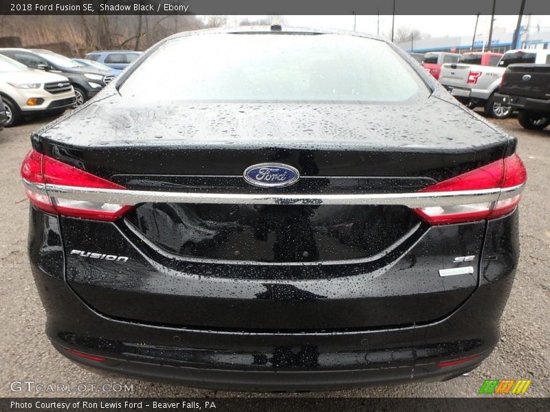 Shadow Black / Ebony 2018 Ford Fusion SE