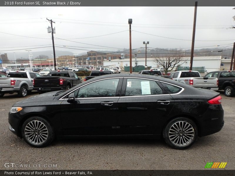 Shadow Black / Ebony 2018 Ford Fusion SE