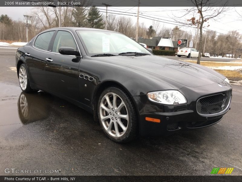 Black / Cuoio 2006 Maserati Quattroporte