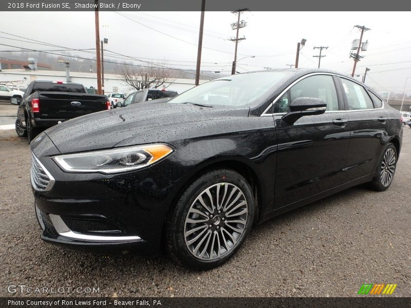 Shadow Black / Ebony 2018 Ford Fusion SE