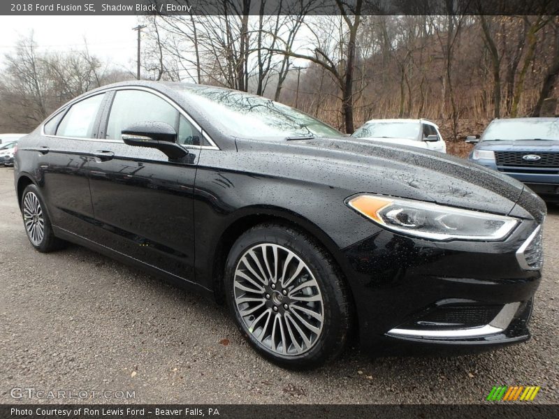 Shadow Black / Ebony 2018 Ford Fusion SE