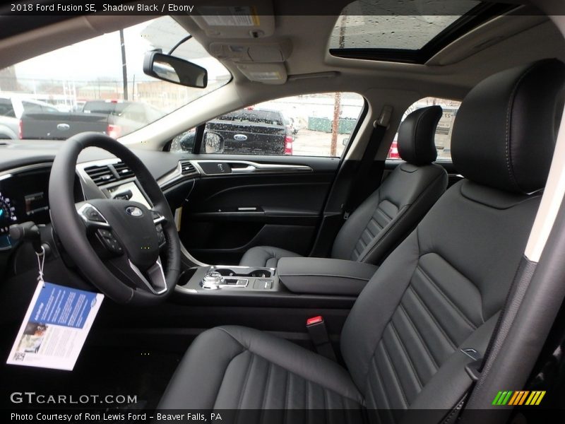 Shadow Black / Ebony 2018 Ford Fusion SE