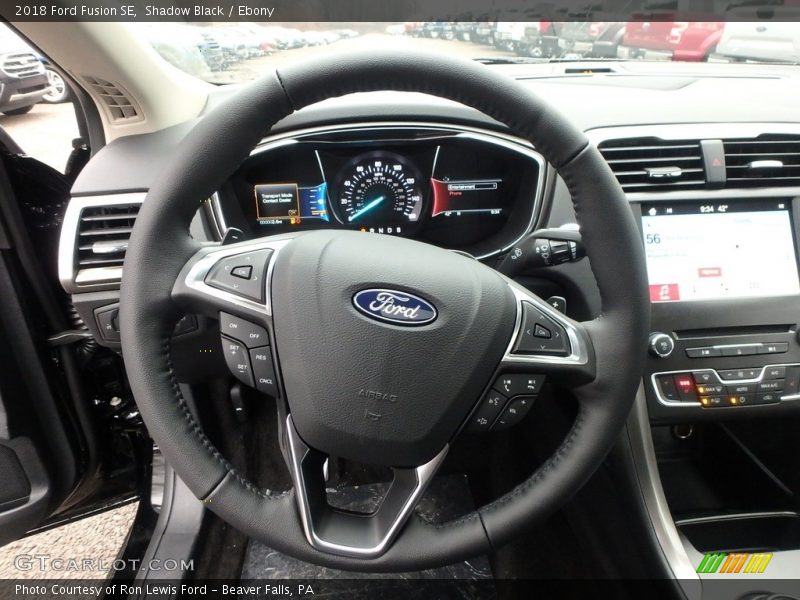 Shadow Black / Ebony 2018 Ford Fusion SE