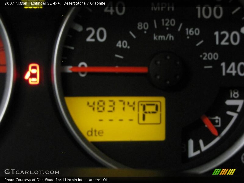 Desert Stone / Graphite 2007 Nissan Pathfinder SE 4x4
