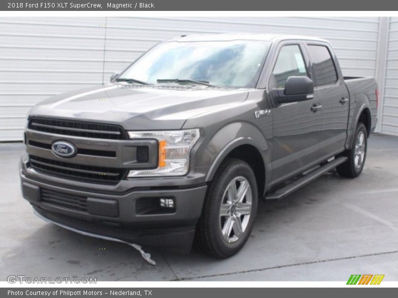 Magnetic / Black 2018 Ford F150 XLT SuperCrew