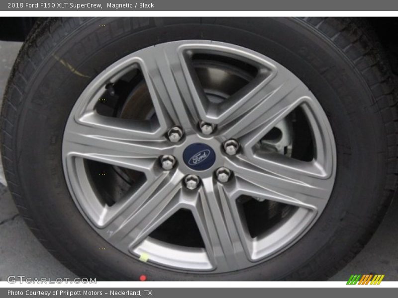 Magnetic / Black 2018 Ford F150 XLT SuperCrew